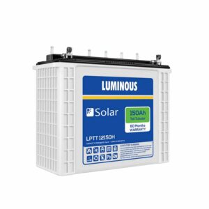 Luminous Solar Tall Tubular Battery